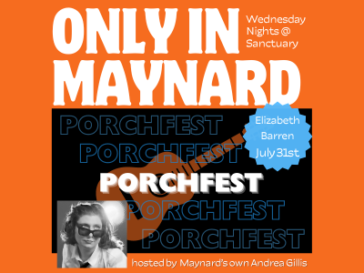 Maynard Porchfest Night featuring Elizabeth Barren