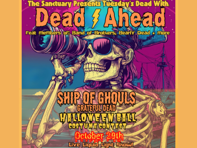 Ship of Ghouls Halloween Ball with Dead Ahead